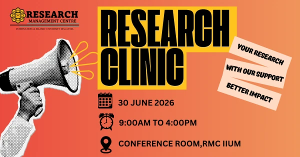 Image of Research Clinic 2026: Your Research, Our Support, Better Impact